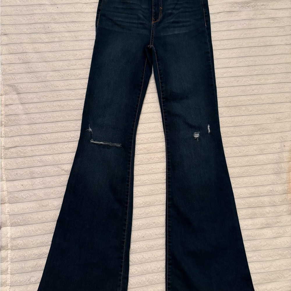 Sincerely Jules Blue Flare Denim Jeans